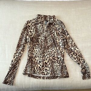 Sno Skins women’s base layer. Leopard